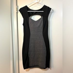 Express Black & Gray Dress